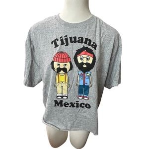 Cheech & Chong crop top Size Large